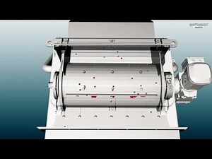 Goudsmit magnetic drum separator for food application