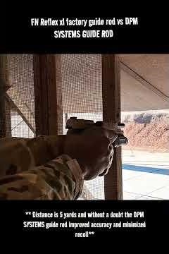 FN Reflex xl factory guide rod vs DPM SYSTEMS GUIDE ROD... (DPM wins by a landslide)