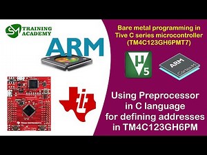 Preprocessor's in C | Defining Addresses in TM4C123GH6PM | Arm Cortex - M | Embedded Systems