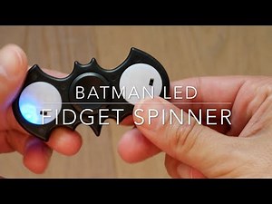 Batman LED fidget Spinner