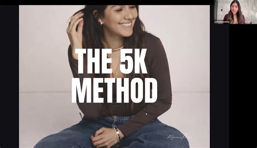 Masterclass THE 5K METHOD
