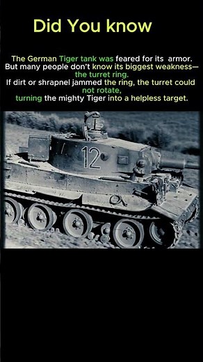 The Hidden Weakness That Made the Tiger Tank Vulnerable!