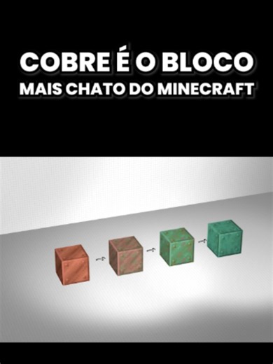 Cobre é o Pior Bloco do Minecraft? A Polêmica Explicada