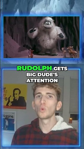 Rudolph vs. The BUMBLE SNOW MONSTER!!! #christmasmovies #rudolphtherednosedreindeer #battle