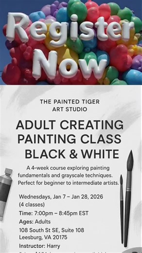 Learn More Www.paintedtigerart.com | The Painted Tiger Art Studio
