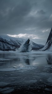 They Thought It Was Just a Frozen Lake—Until THIS Surfaced Drone Spots Monster Breaking Through a Frozen Lake #drone #monster #frozen #lake #mystery #discovery | Life's Biggest Questions