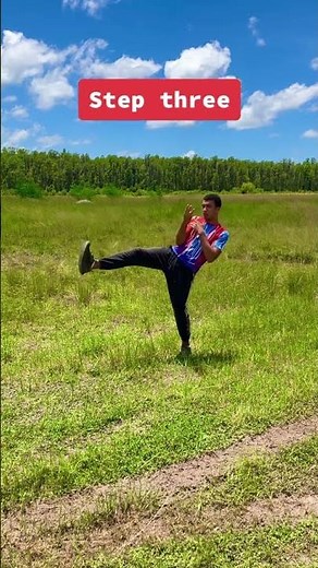 Front push kick tutorial