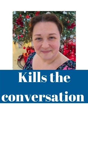 Leila | English Fluency Coach on Instagram: "Vocabulary used: 🎄Mumble (verb) = not talk clearly 🎄Reckon (verb) = think, guess 🎄Couldn't make head nor tail (idiom) = not understand something at all 🎄Latch onto + something (phrasal verb) = focus on something 🎄Kill the conversation (phrase) = end the conversation, the conversation can't continue ✍️ What do you do when the person you're talking to mumbles? 💚🤍❤️"