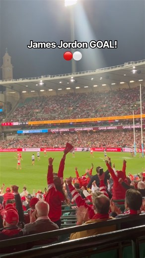 SCG ERUPTS for James Jordon’s Goal! 🔴⚪️ Sydney Swans vs Geelong