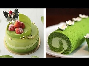 How to make Matcha Cheesecake Recipe - Green Tea Matcha Cake Cooking Tree