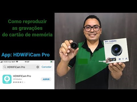 Mini spy Wi-Fi camera, how to play back recordings, app: HDWiFiCam Pro