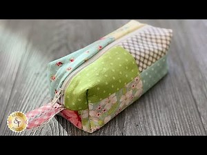 How to Make a Patchwork Pouch | a Shabby Fabrics Tutorial