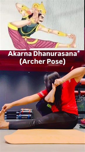 Archer Pose Yoga Challenge | Improve Flexibility & Balance 🧘‍♀️🔥