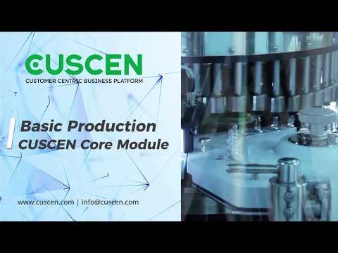 CUSCEN Core Modules | Basic Production