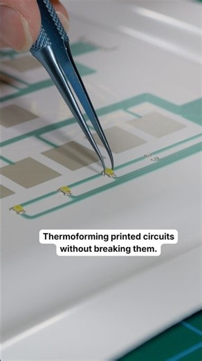 Thermoforming a Flexible Capacitive Touch Sensor
