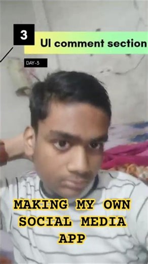 Day 3: Building My Own Social Media App with React Native! 🚀 | #reactnative #codingvlog #shorts