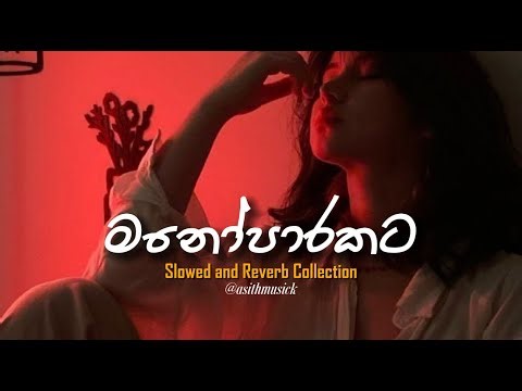 මනෝපාරකට සින්දු (slowed+reverb) | manoparakata sinhala song | Mind Relaxing Sinhala Songs Collection