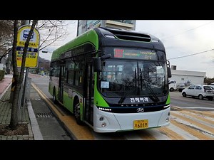 창원(317 진해여객) [자은본동~냉천중학교]구간 2020년식 현대[HYUNDAI] 일렉시티[ELEC CITY] 전기버스 EV⚡️앞면 주행영상[1080p] (210725)