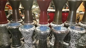 Our darbuka drums collection ..... We giving 10%/15% discount for our very best customers ... Prices are starting from Rs15000.00(without discount) call damith0777512417h | Karu music centre