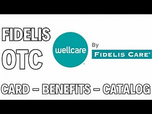 Fidelis OTC: Card, Benefits, Catalog ⏬👇