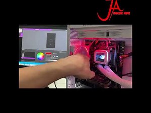 ตัวอย่างการใช้โปรแกรม Cooler master Masterplus 1.9.5 คุมไฟ Argb