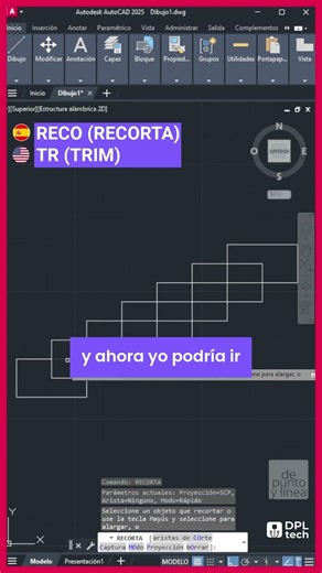 CAD 10 - Learn to TRIM your objects in AutoCAD | AUTOCAD 10 BASIC COURSE