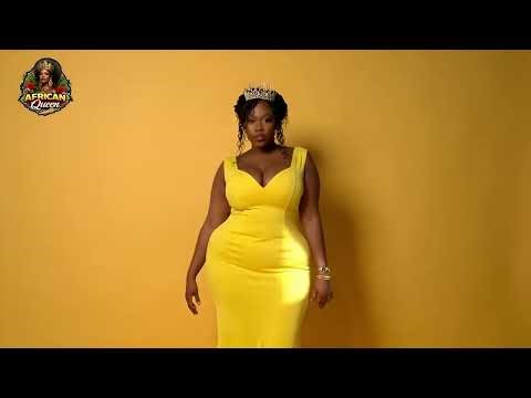Stylish fashion glamour model poses for photoshoot | Modern outfit ideas | African queen