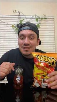 Trying out hot cheetos & honey‼️👀 #food #review #mix #snacks #foodrecipes #crunchiest #yummie