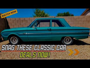 Top Affordable Classic Cars on Craigslist Right Now!