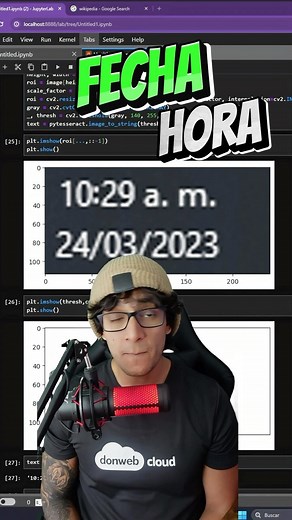 8K views · 319 reactions | Extracción de texto OCR con python, opencv y tesseract. ¿Qué otro proyecto se te ocurre? #ocr #python #textrecognition #opencv | Pildoras de programación | Facebook