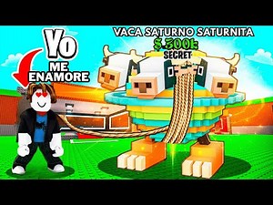 I fell in love with a Saturn cow in ROBLOX - I STOLE A BRAINROT