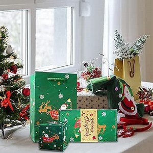 Surprise Gift Box Explosion, Merry Christmas Surprise Gift Boxes 2023, Pop-Up Explosion Gift Box for Money, Mystery Exploding Pop Up Boxes, Funny Christmas Birthday Gifts for Women Men (12 Box Set,