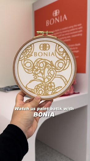 Eksklusif! Workshop Lukisan Batik di BONIA KLCC