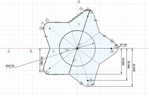 Creating a "pillow" shape from a sketch