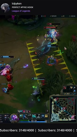 PERFECT #PYKE HOOK #pyken #leagueoflegends #shorts