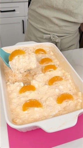 The perfect dessert for spring #dessert #easyrecipe #recipe #orange #nobake