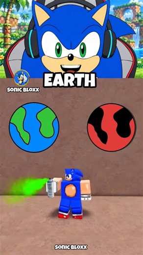 Earth Characters Got the Colors Wrong Again! 🌎🎨#sonic ‎⁨