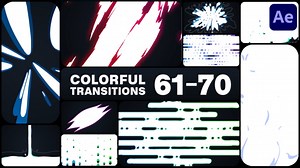 Colorful Transitions for After Effects