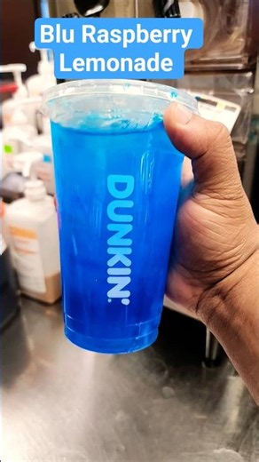 Dunkin Donuts New Blu Raspberry Lemonade ‪@Dunkin-Donuts‬ ‪@lyricalemonade‬ #lemonade