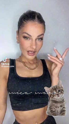 Ja sam mica maca😍🐱 @TamaraTT #fyp #fypシ゚viral #fypシ #slatkamuka #tamarinamicamaca