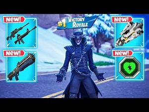 BATMAN WHO LAUGHS (SOLO VS SQUAD) vs ALL NEW MYTHIC WEAPONS ( NEW! FORTNITE Chapter 7 )