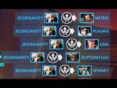 Overwatch Mercy - Huge Rez Compilation - The Life of a Mercy