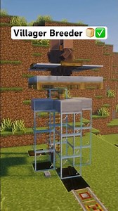 Easiest Villager Breeder in Minecraft #minecraft #minecrafttutorial