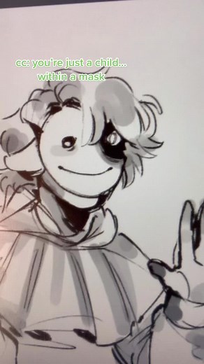 i missed drawing michael again #KFCSecretMenuHacks #dsmp #mcyt #dreamwastakenwastaken #dsmpmichael