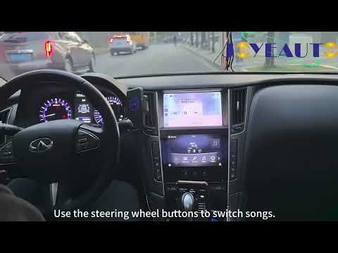 JoyeAuto Wireless CarPlay Retrofit Box for Infiniti 8 inch Screen 2015-201