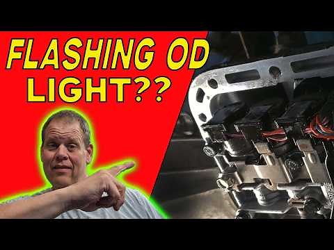 Fix Flashing OD Light! Replace TCC Solenoid | Ford Explorer & Ranger Transmission