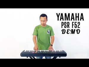 Yamaha PSR F52 Demo