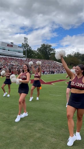 Before and after game day — proof that we give it everything❤️‍🔥 Now let’s do it again for Homecoming! See you Saturday! 🏈✨️ | Elon University Dance Team