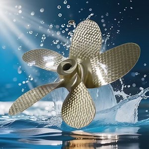 [Hot Item] Chinese-Made Marine Component-Four-Blade Propeller. - Customizable Propellers