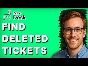 How to Find Deleted Tickets in Zoho Desk [2026 Full Guide]